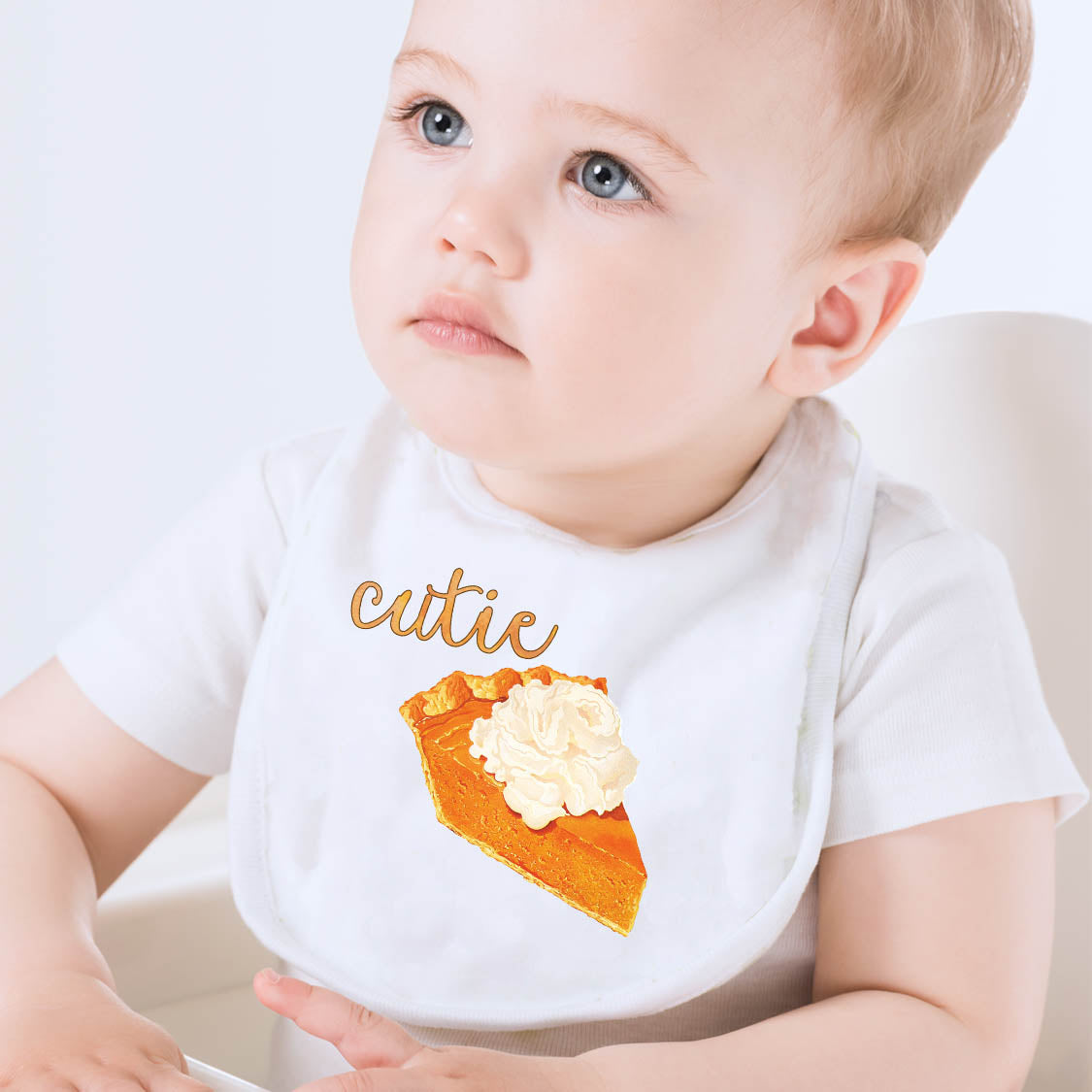 Cutie Pie Pumpkin Baby Bib