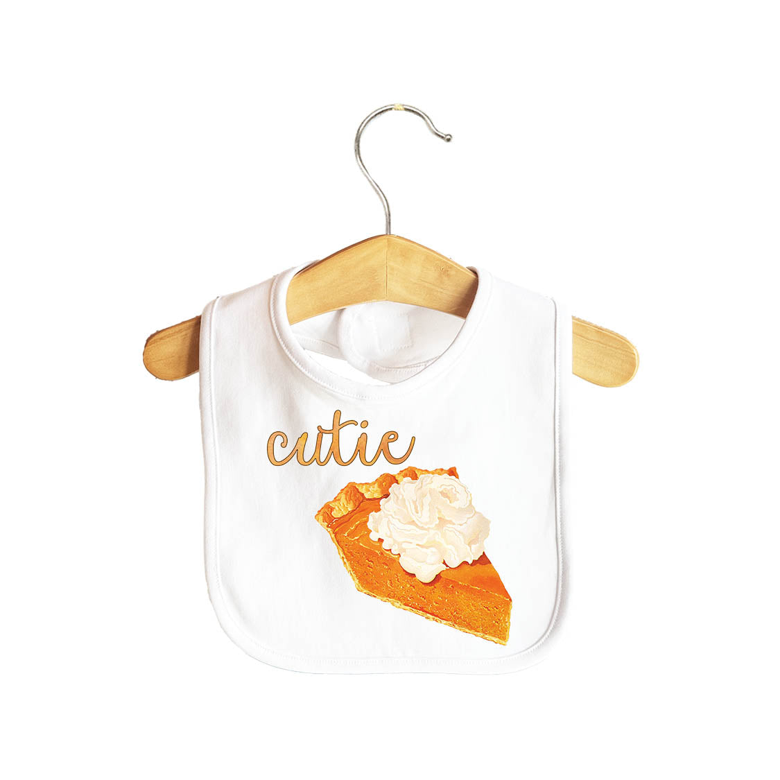 Cutie Pie Pumpkin Baby Bib