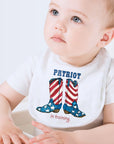 Patriot In Training Baby Bib
