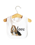 Puppy Love Baby Bib