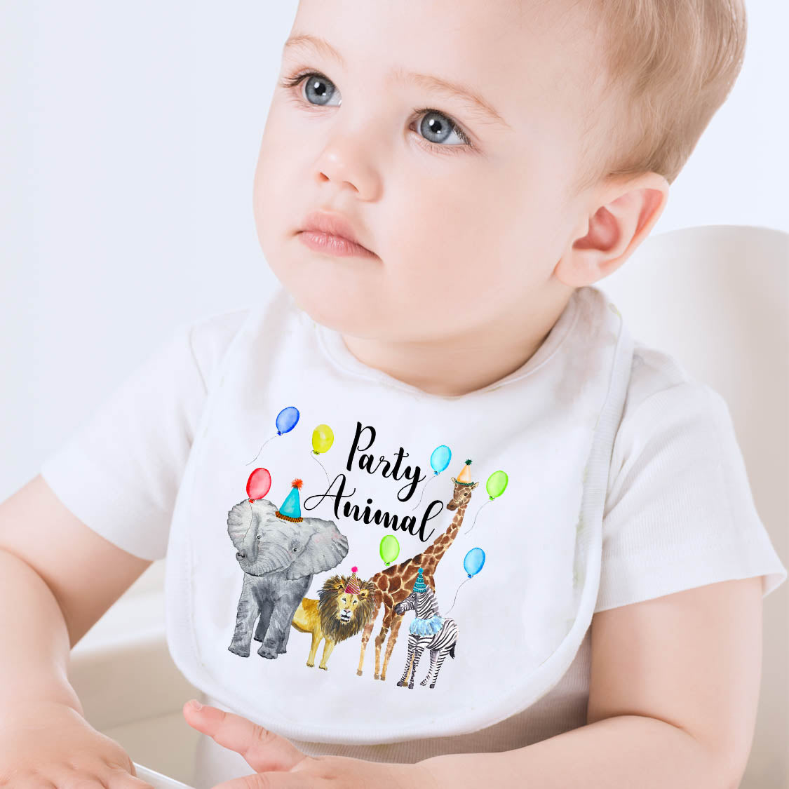 Party Animal Baby Bib