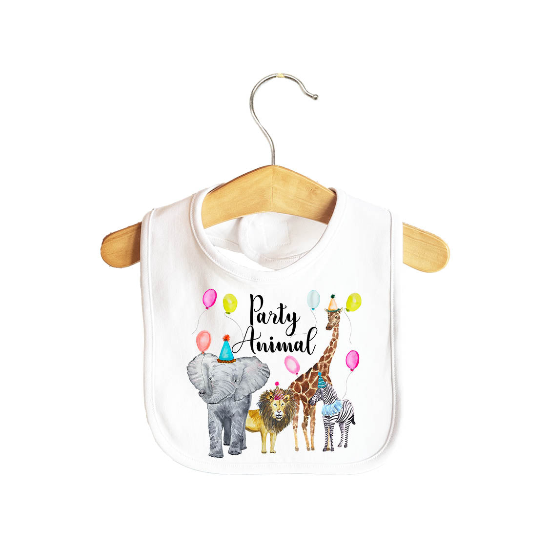Party Animal Baby Bib