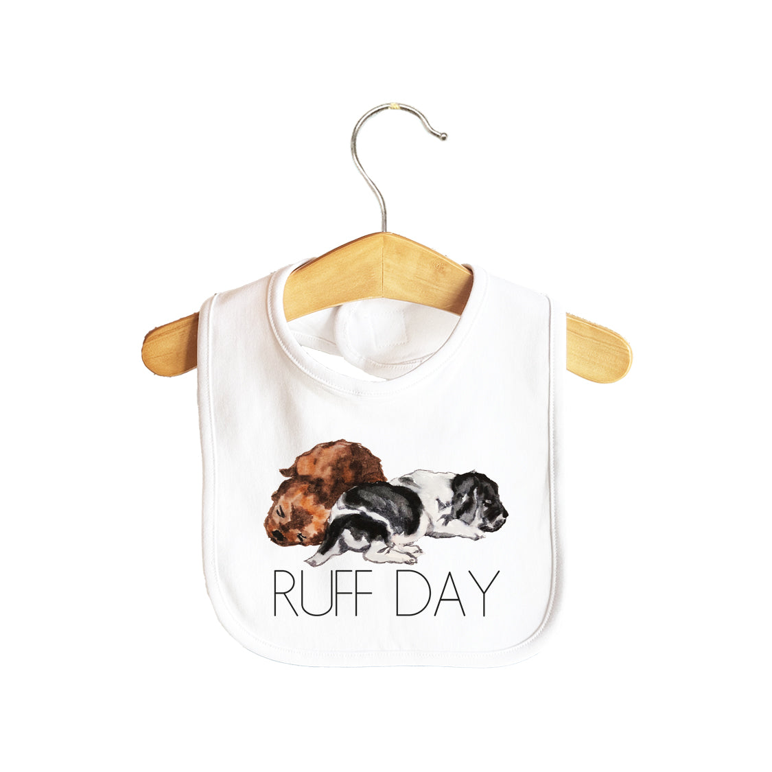 Ruff Day Baby Bib