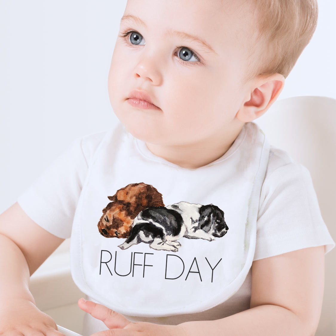 Ruff Day Baby Bib