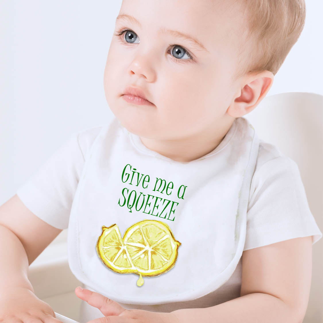 Give Me A Squeeze Baby Bib