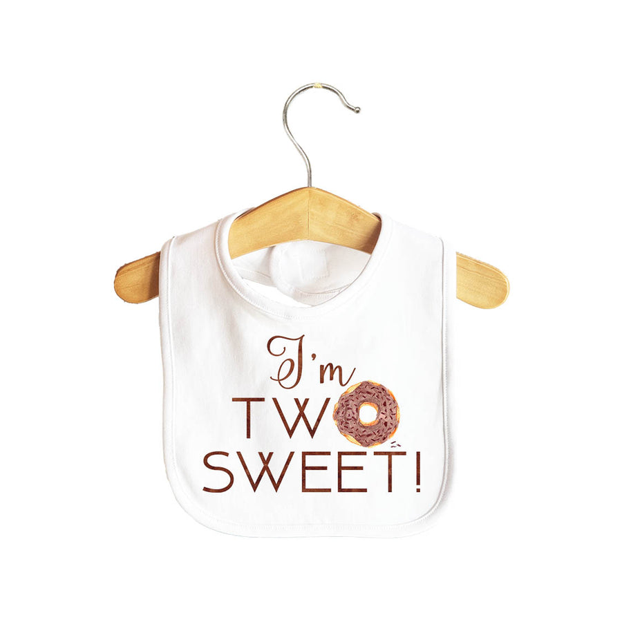I'm Two Sweet Baby Bib