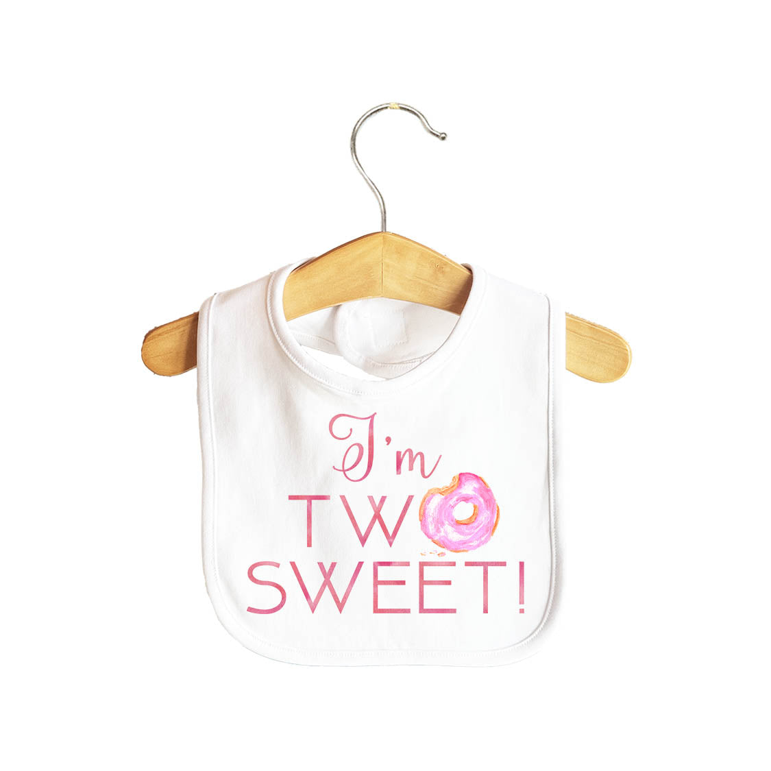 I'm Two Sweet Baby Bib