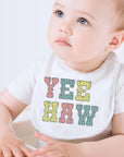 Yee Haw Colorful Baby Bib