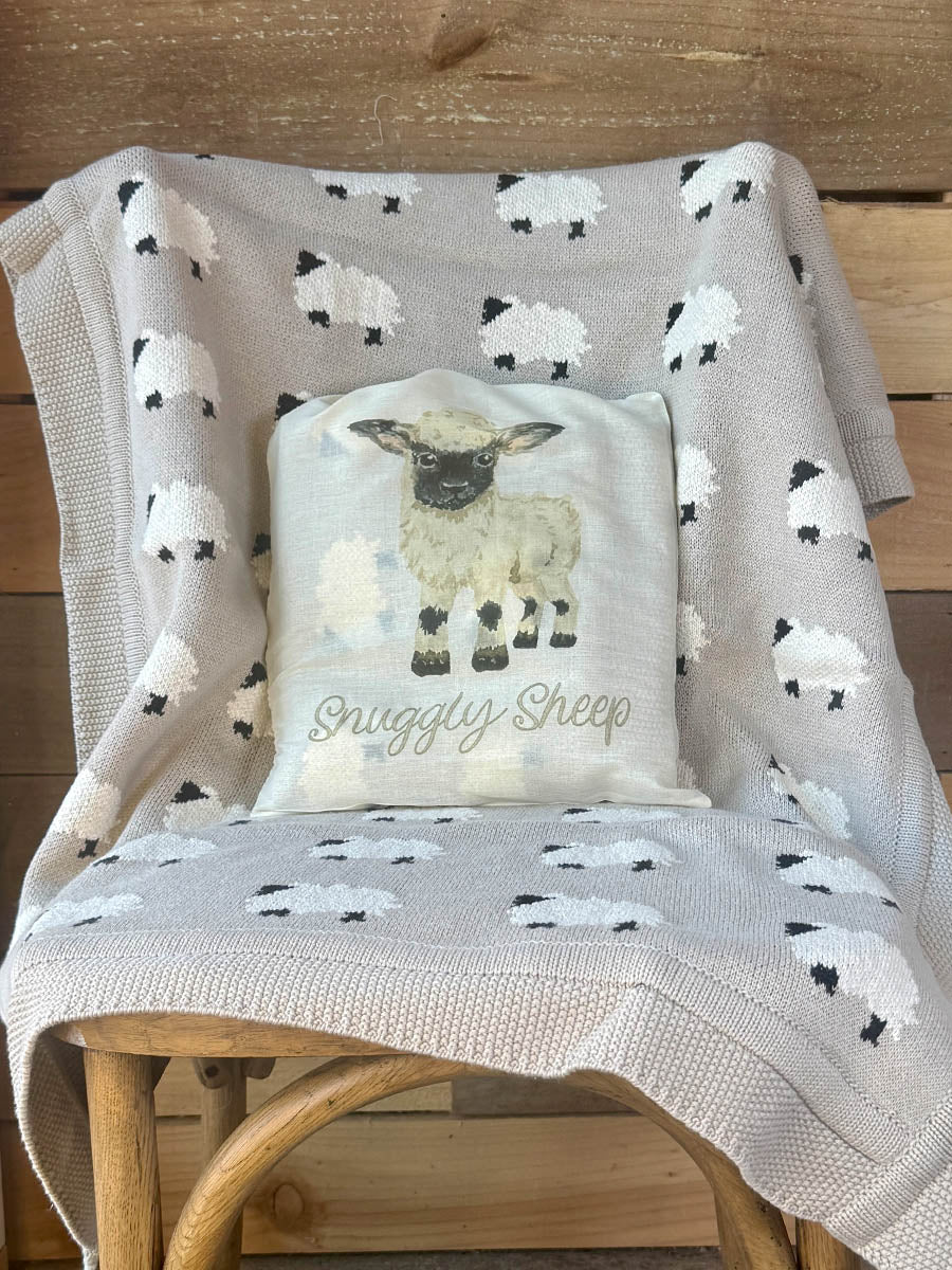 Sheep Baby Blanket