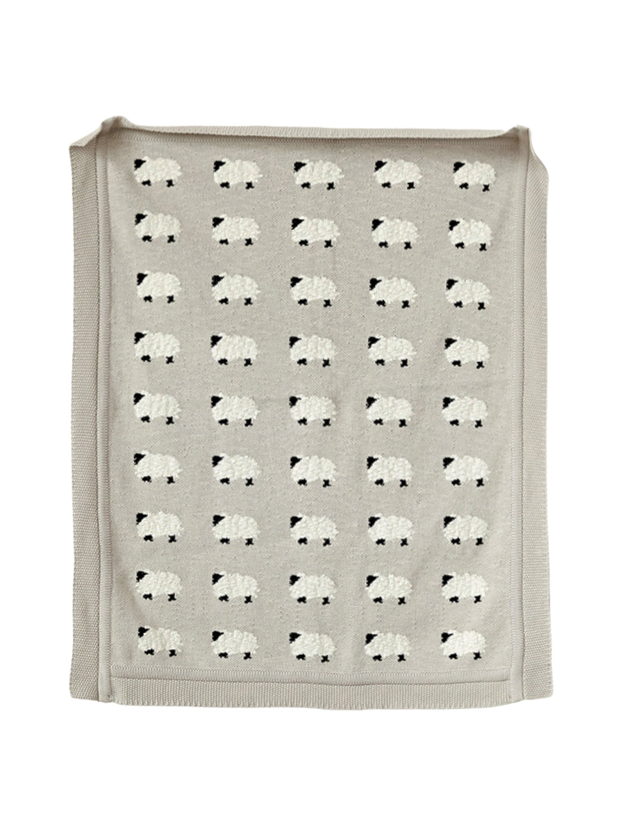 Sheep Baby Blanket