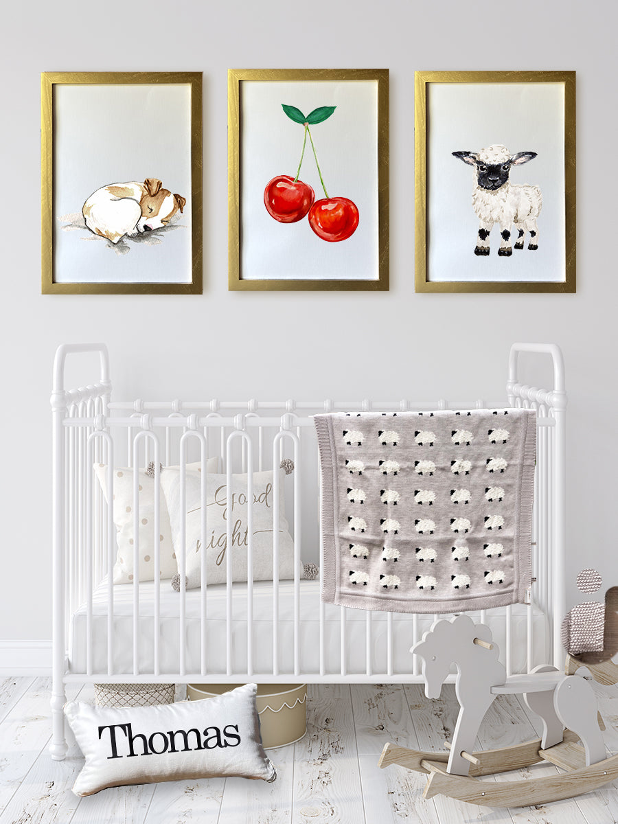 Sheep Baby Blanket