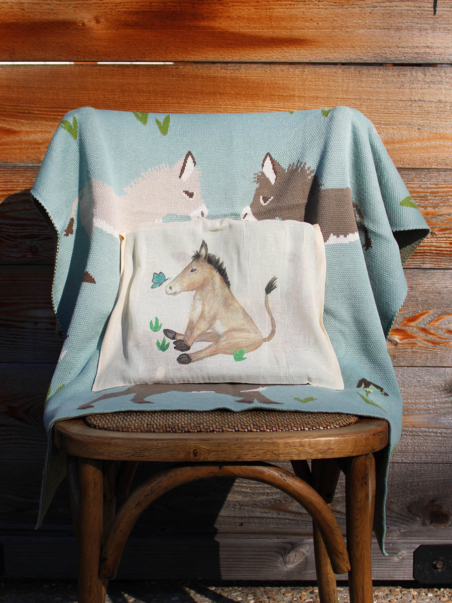 Donkeys Baby Blanket