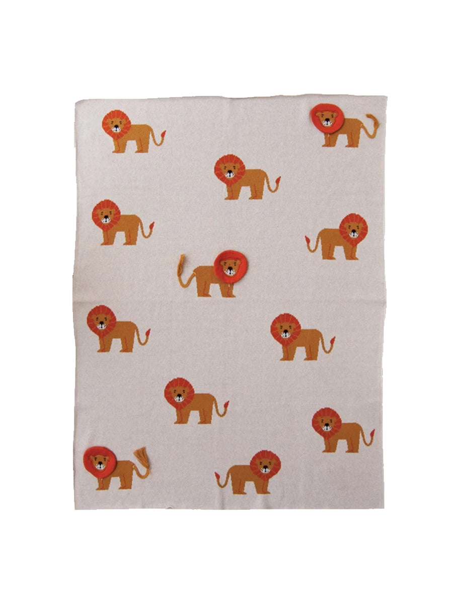 Lions Baby Blanket