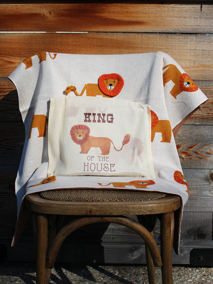 Lions Baby Blanket