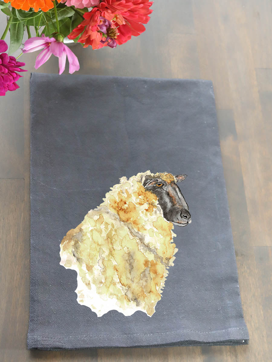Sheep Head Black Kitchen Towel (LIMITED QUANTITES!)