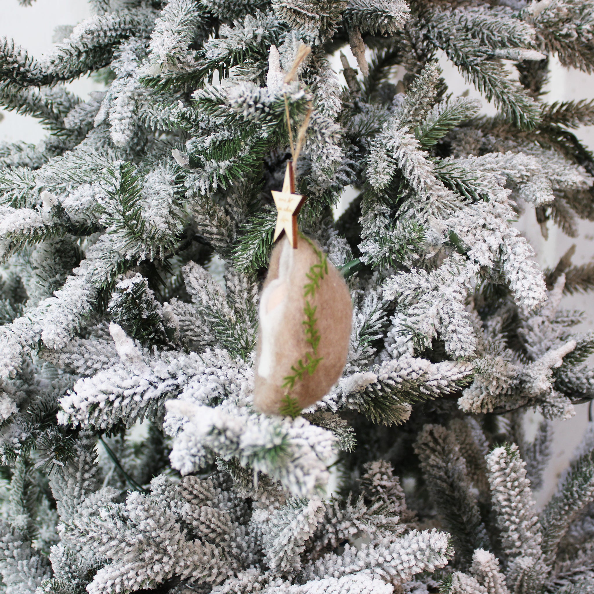 Baby Jesus Ornament | O' Come  Let Us Adore Him!