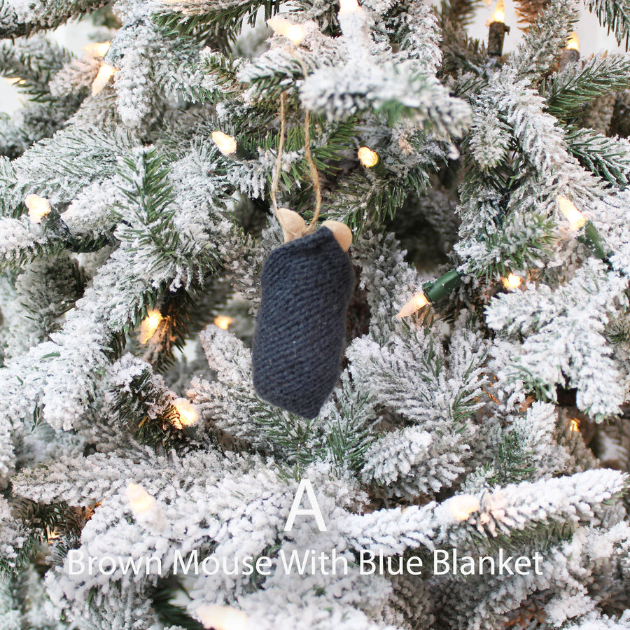 Baby Mouse Ornament Perzonalized