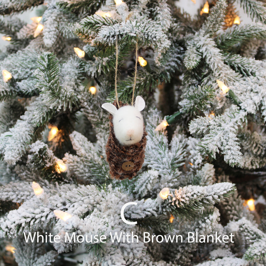 Baby Mouse Ornament Perzonalized