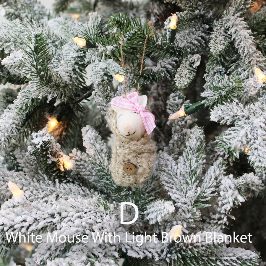 Baby Mouse Ornament Perzonalized