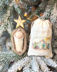 Baby Jesus Ornament | O' Come  Let Us Adore Him!