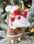 Baker Gingerbread Mouse Ornament