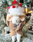 Baker Gingerbread Mouse Ornament