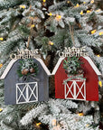 Christmas Barn Ornament