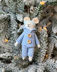 Bedtime Mouse Ornament