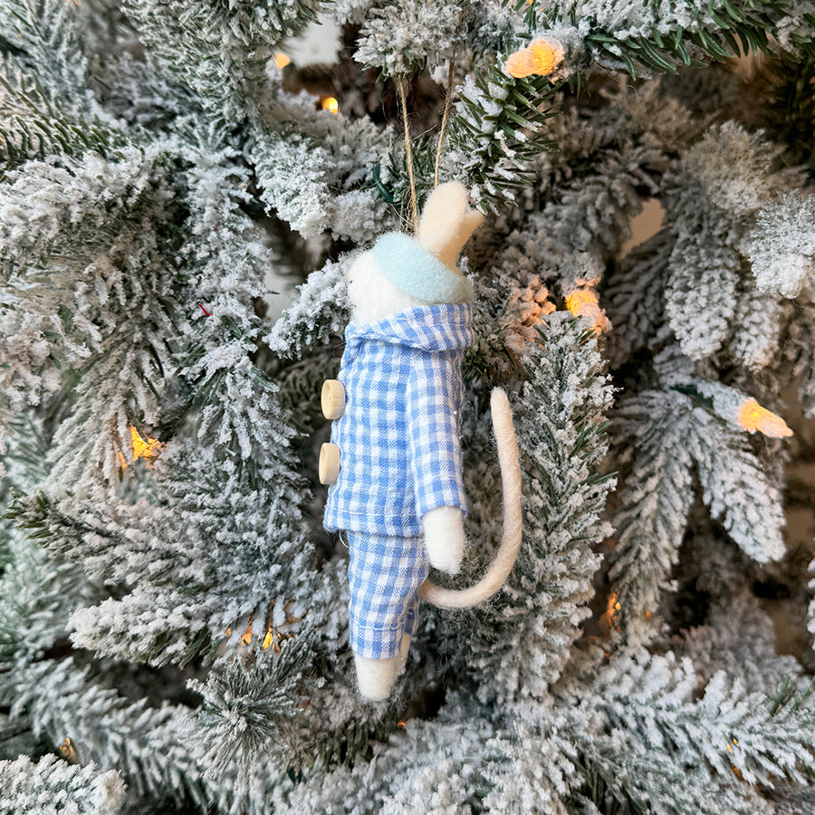 Bedtime Mouse Ornament