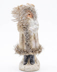 Velvet Belsnickle Santa Ornament