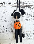 Spooky Pup Costume Halloween Ornament