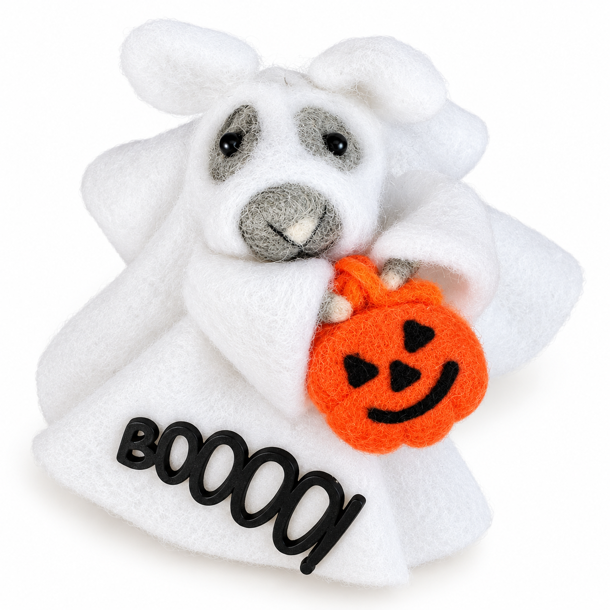 Ghost Mouse Ornament
