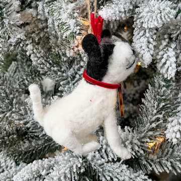 Boston Terrier Personalized Dog Ornament