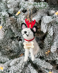 Boston Terrier Personalized Dog Ornament