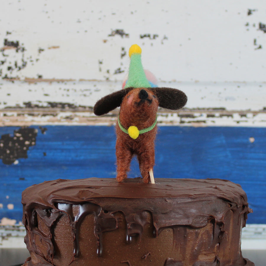 Dog Birthday Cake Toppers