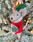 Bubble Tea Mouse Ornament