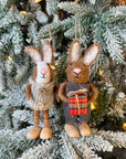 Bunny Christmas Ornaments