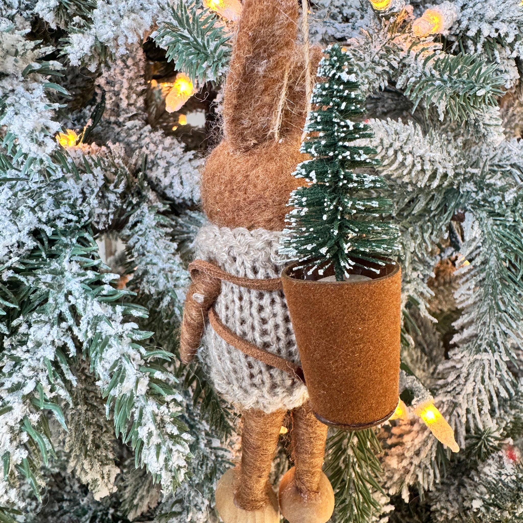 Bunny Christmas Ornaments