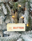 Glass Butter Ornament