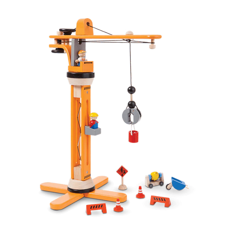 Crane Set Wooden Toy Set