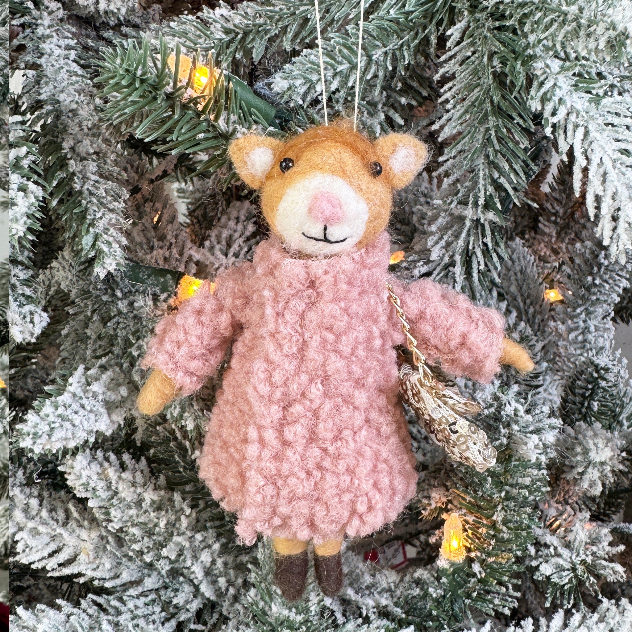 Magic Christmas Animals Ornament