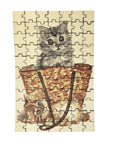 Kittens in Tote Wooden Puzzle