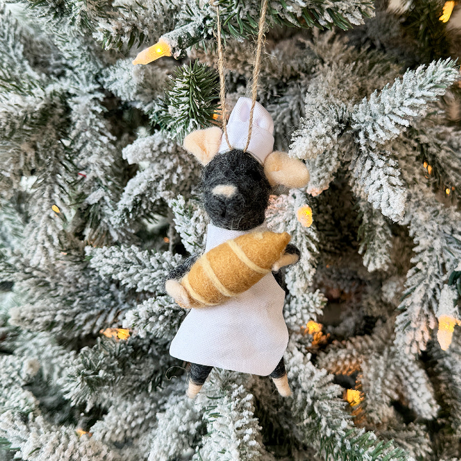 Chef Mouse Ornament