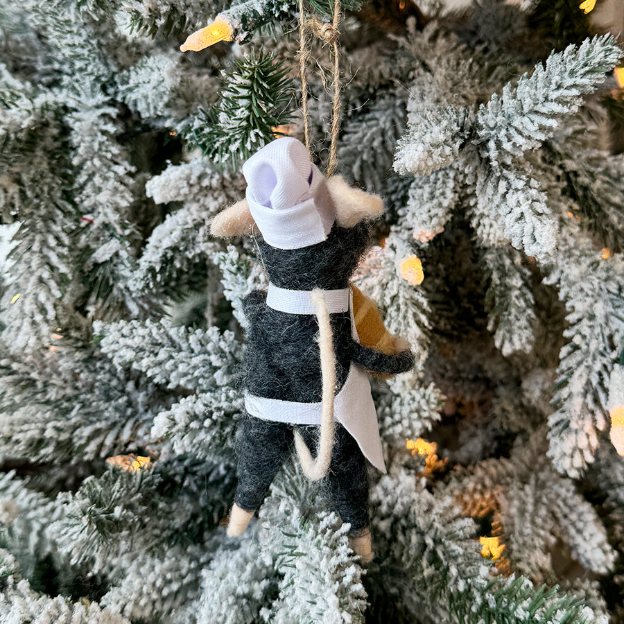 Chef Mouse Ornament