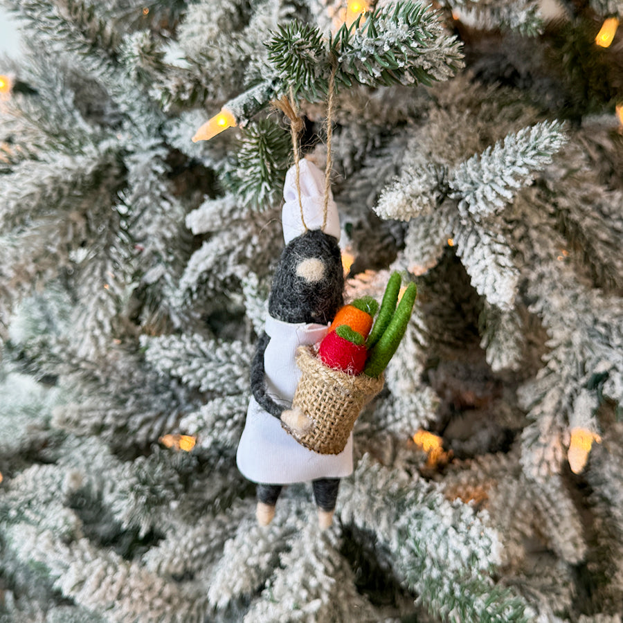 Chef Mouse Ornament