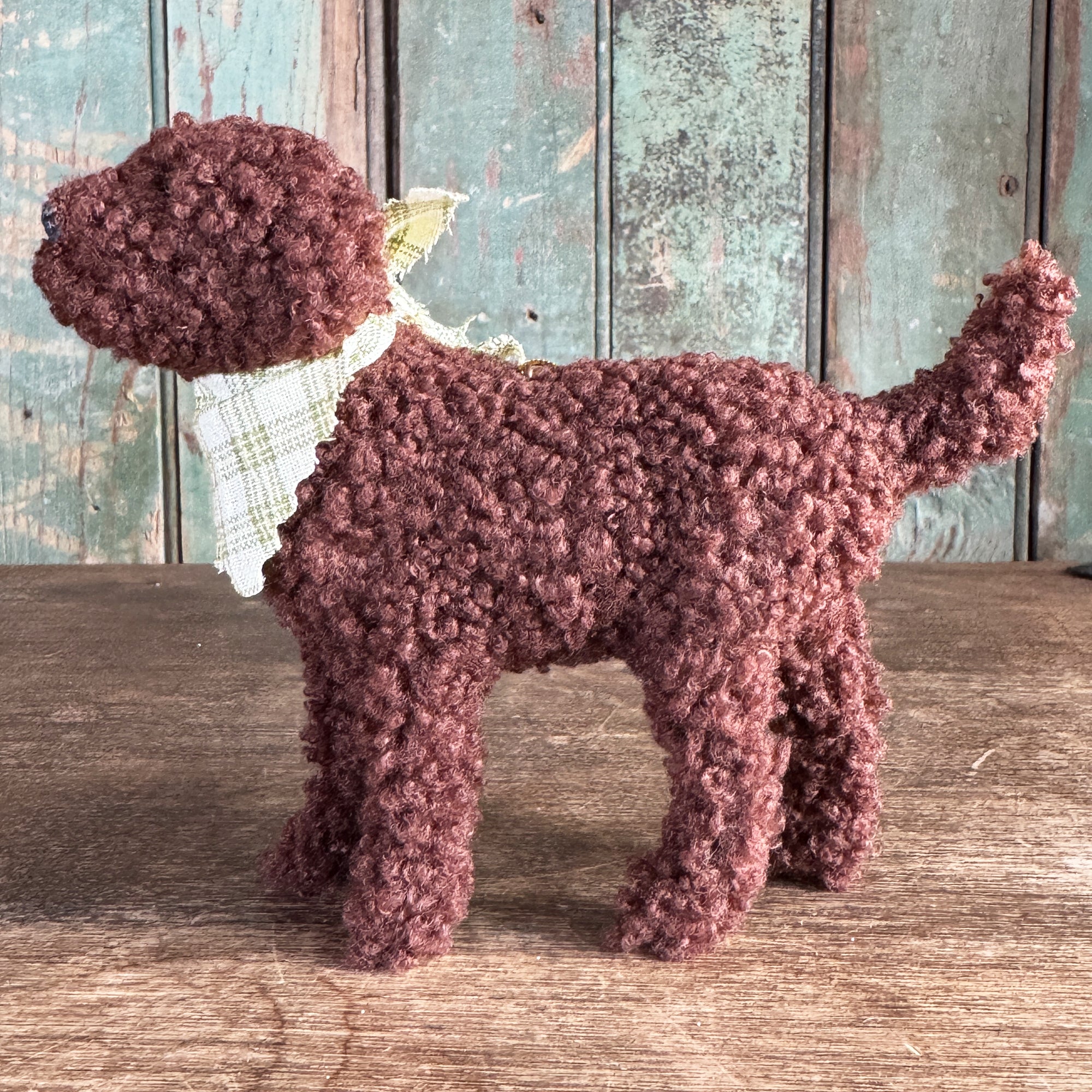 Goldendoodle With Bandana Ornament