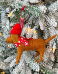 Christmas Dogs Ornament