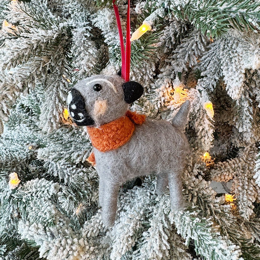 Christmas Dogs Ornament