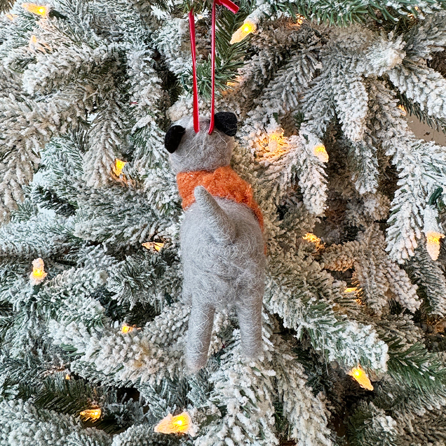 Christmas Dogs Ornament