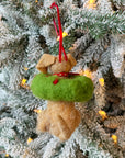 Christmas Dogs Ornament